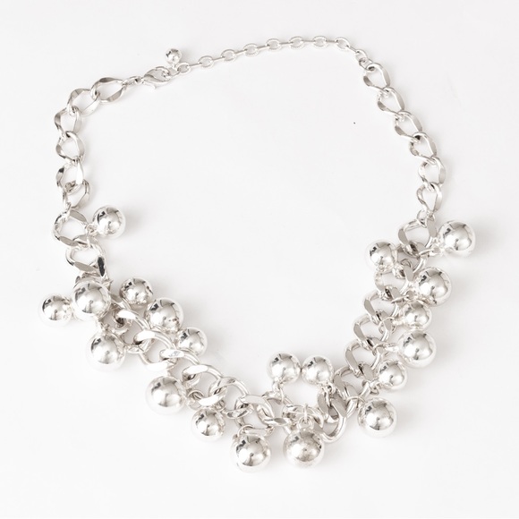 Bold choker necklace sterling silver chain link Charles Winston Collections - Picture 13 of 14